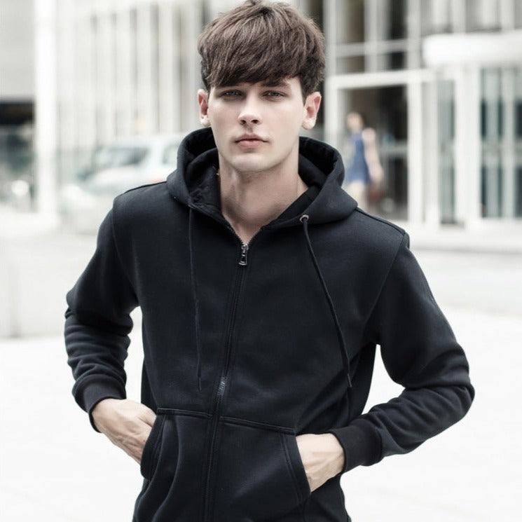 Zulski® Men’s Zip-Up Hoodie