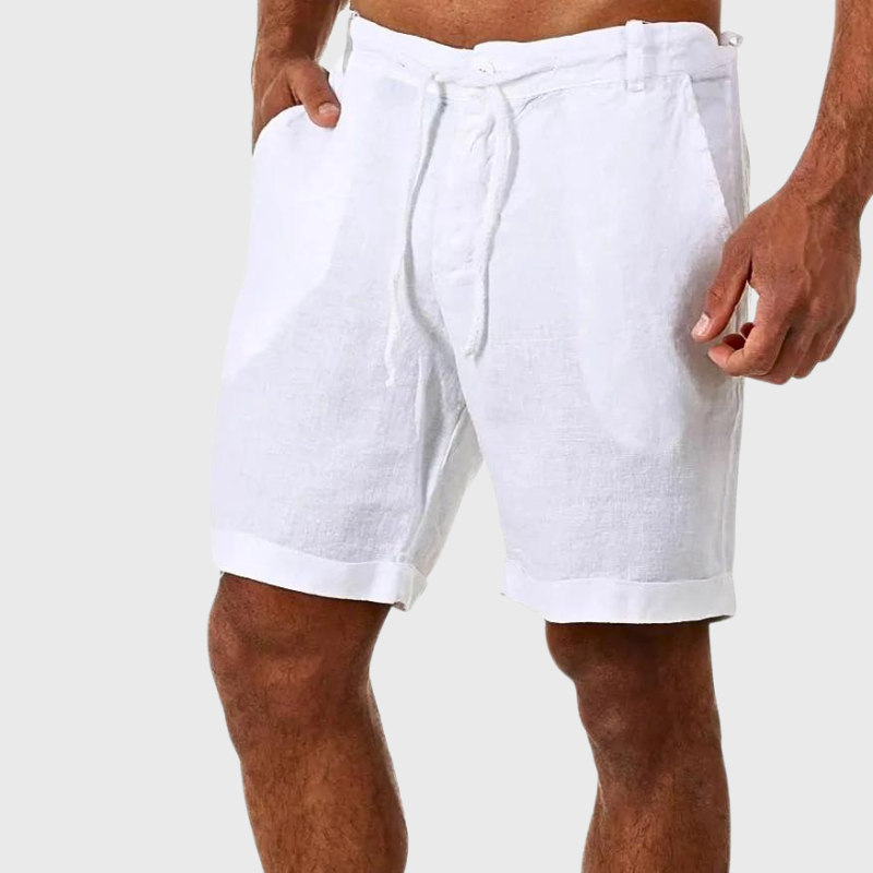 Zulski® S1194 Men’s Linen Shorts