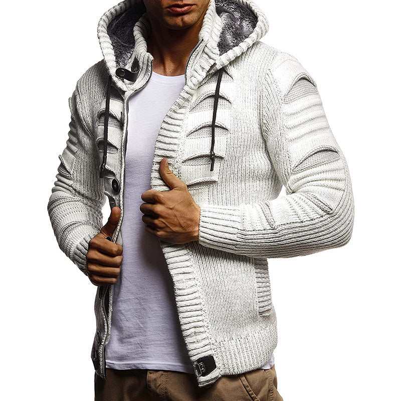 Zulski® Men’s Knitted Hoodie