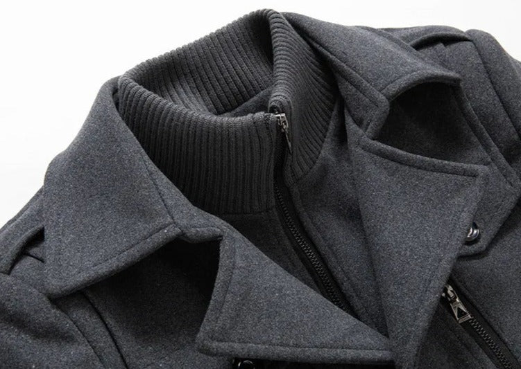 Zulski® S1135 Men’s Designer Coat