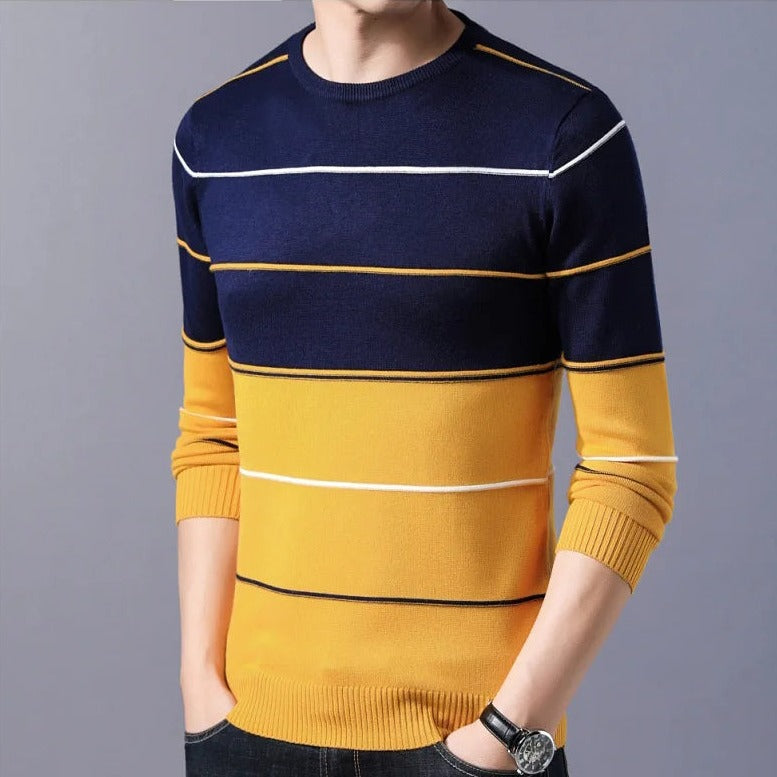 Zulski® Men’s Striped Sweater