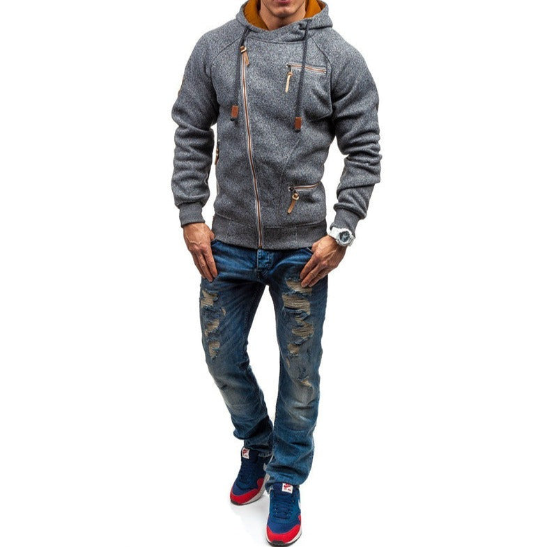 Zulski® Daft Men’s Zip-Up Hoodie