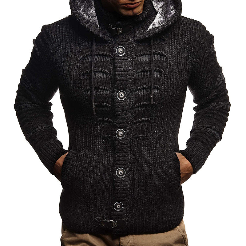 Zulski® Men’s Knitted Hoodie