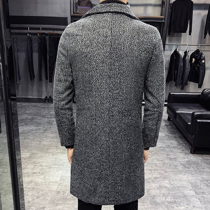 Zulski® Men’s Elegant Brigite Long Overcoat