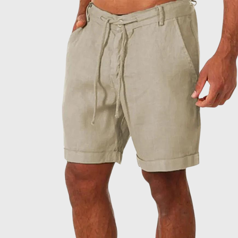 Zulski® S1194 Men’s Linen Shorts