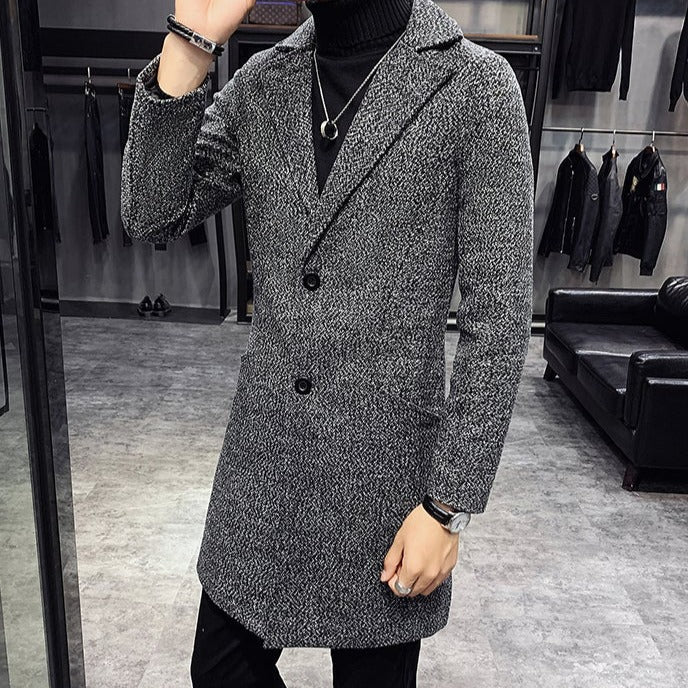 Zulski® Men’s Elegant Brigite Long Overcoat