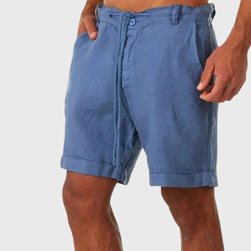 Zulski® S1194 Men’s Linen Shorts