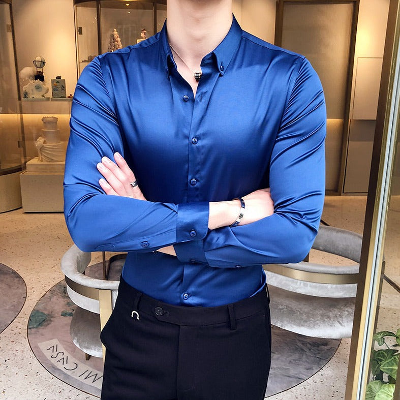 Zulski® Men’s Slim Elegance Dress Shirt