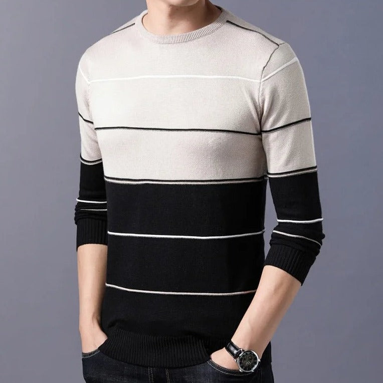 Zulski® Men’s Striped Sweater
