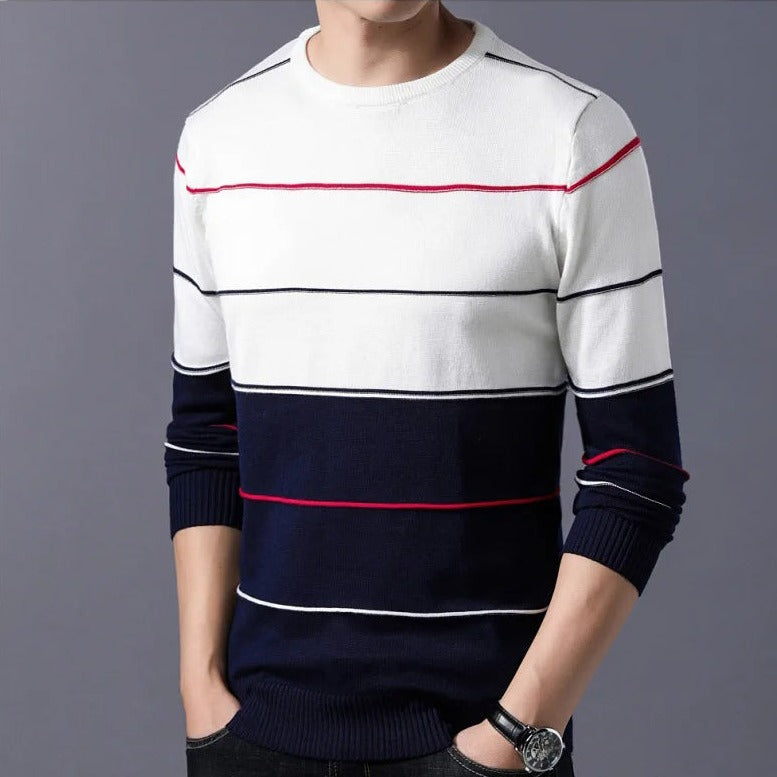 Zulski® Men’s Striped Sweater
