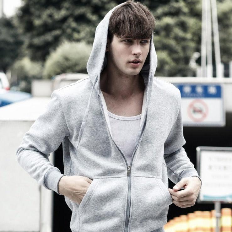 Zulski® Men’s Zip-Up Hoodie