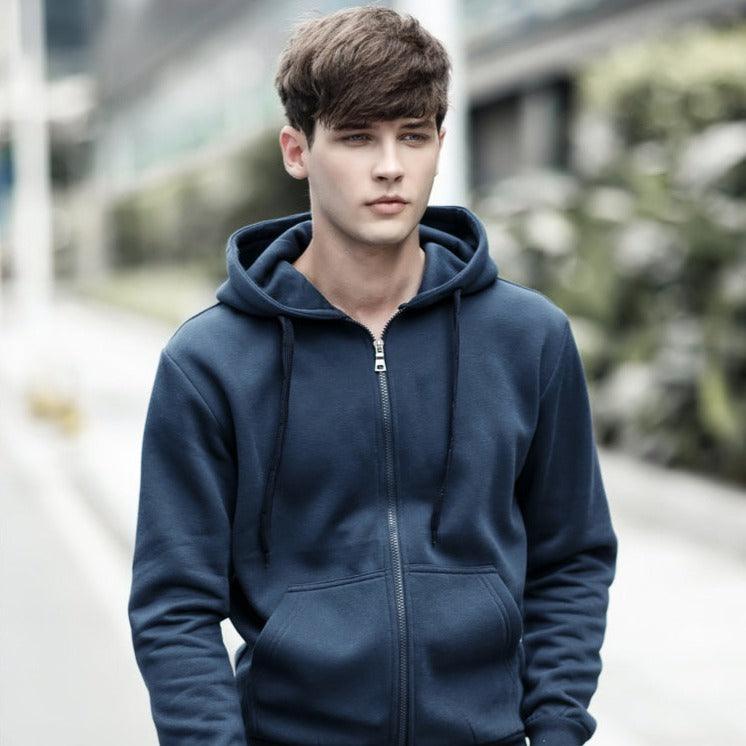 Zulski® Men’s Zip-Up Hoodie