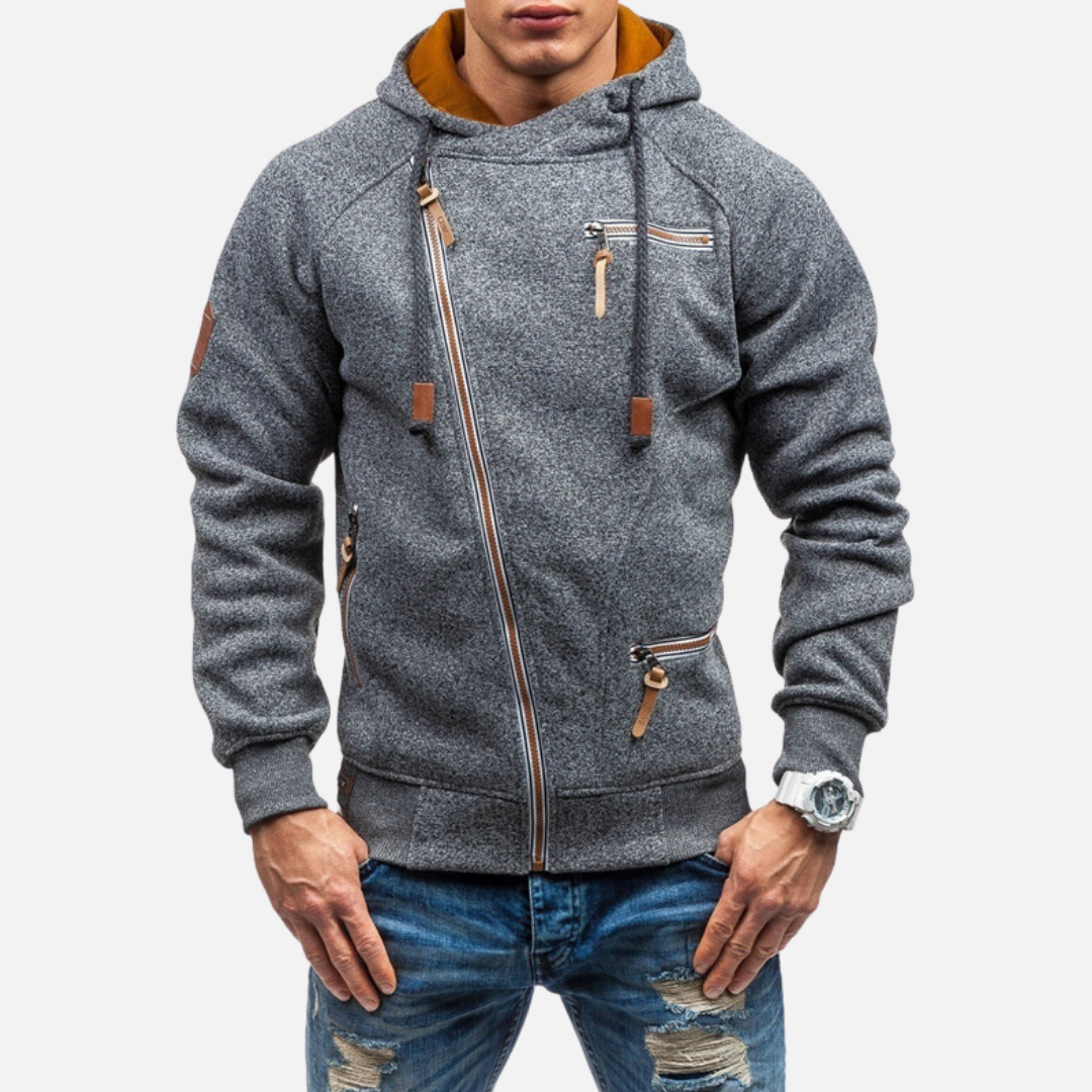 Zulski® Daft Men’s Zip-Up Hoodie