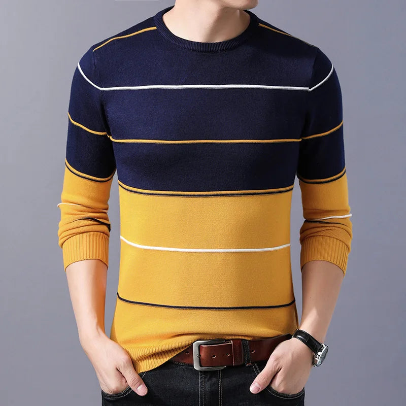 Zulski® Men’s Striped Sweater