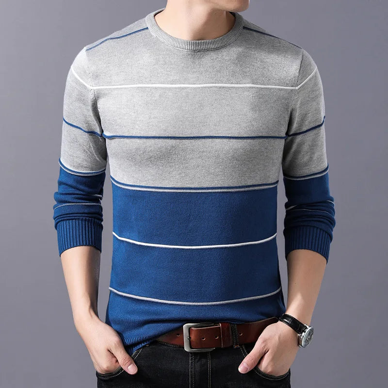 Zulski® Men’s Striped Sweater