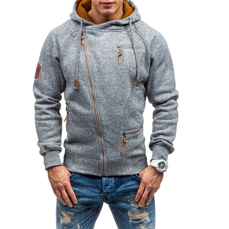Zulski® Daft Men’s Zip-Up Hoodie