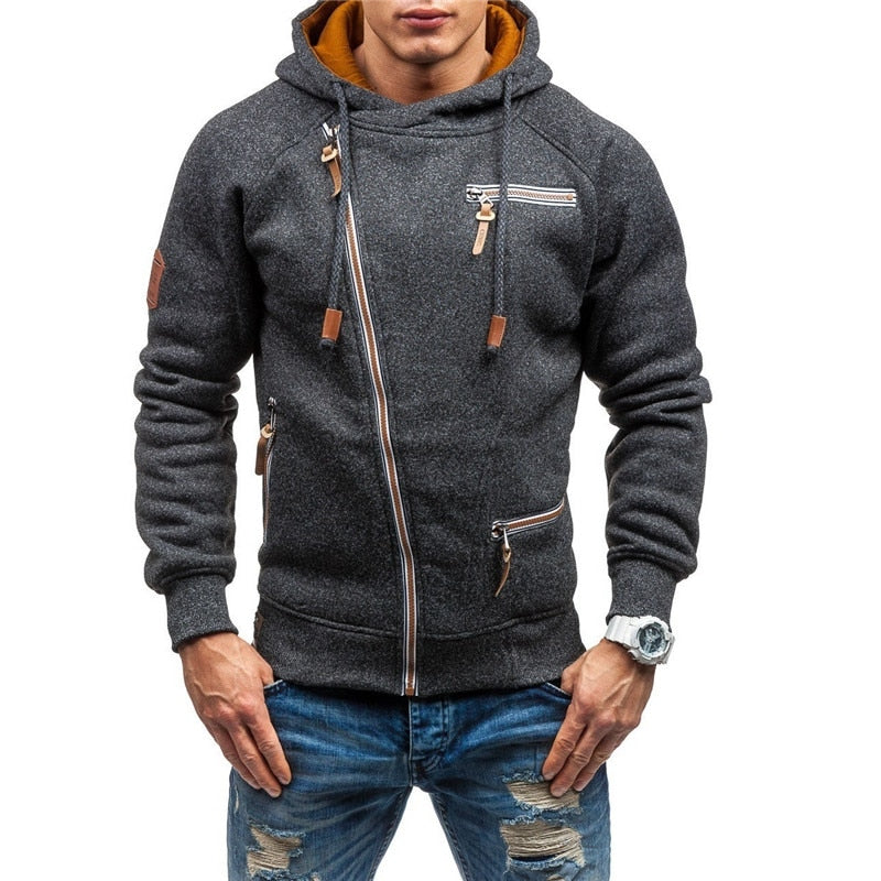 Zulski® Daft Men’s Zip-Up Hoodie
