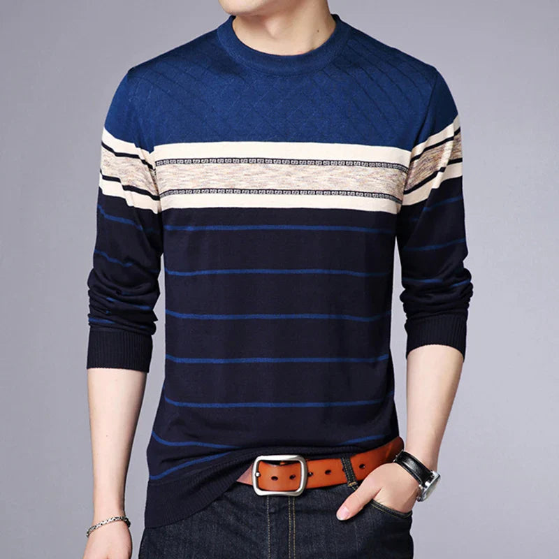 Zulski® Men’s Striped Sweater
