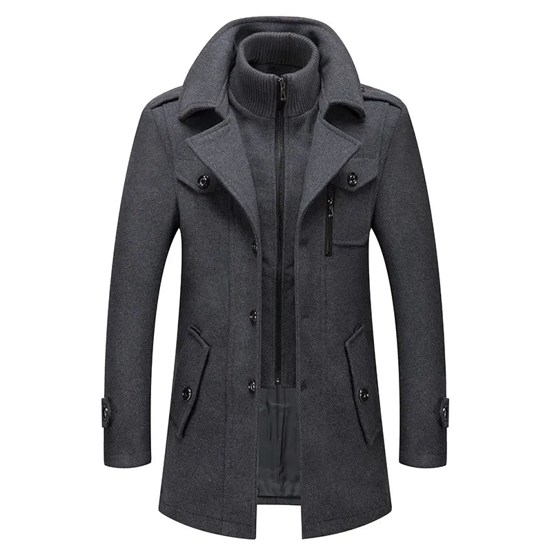 Zulski® S1135 Men’s Designer Coat