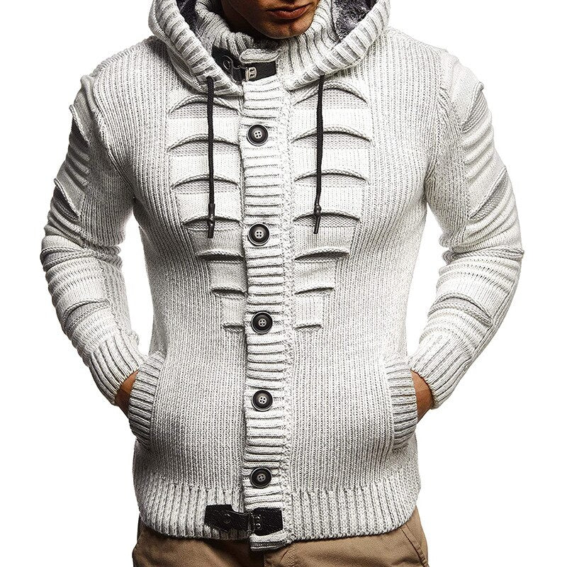 Zulski® Men’s Knitted Hoodie