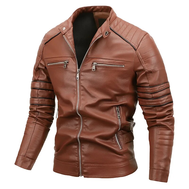 Zulski® S1099 Men’s Leather Jacket