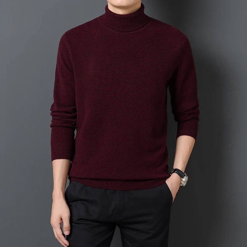 Zulski® S1314 Men’s Turtleneck Sweater