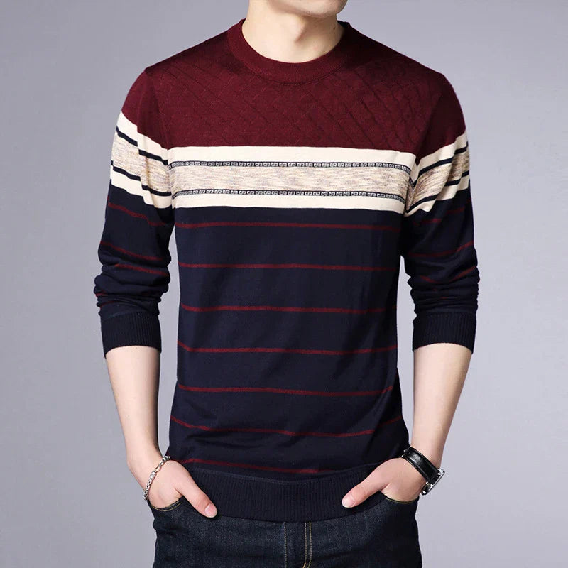 Zulski® Men’s Striped Sweater