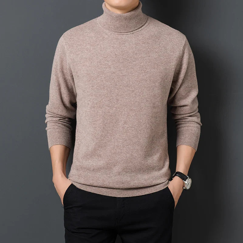Zulski® S1314 Men’s Turtleneck Sweater