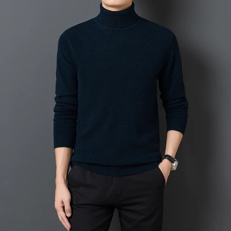 Zulski® S1314 Men’s Turtleneck Sweater
