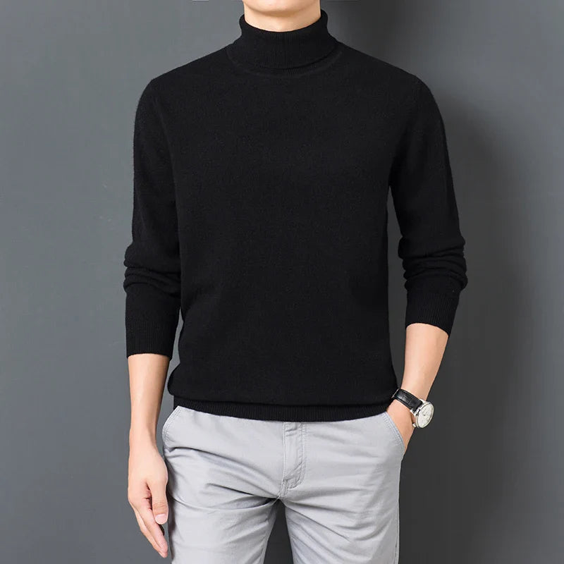 Zulski® S1314 Men’s Turtleneck Sweater