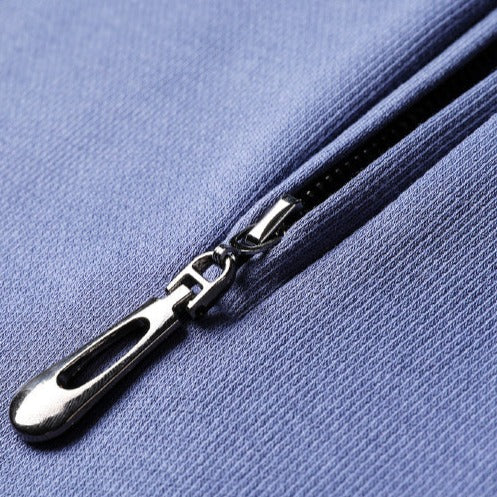 Zulski® Men’s Long Sleeve High Neck Zip Shirt