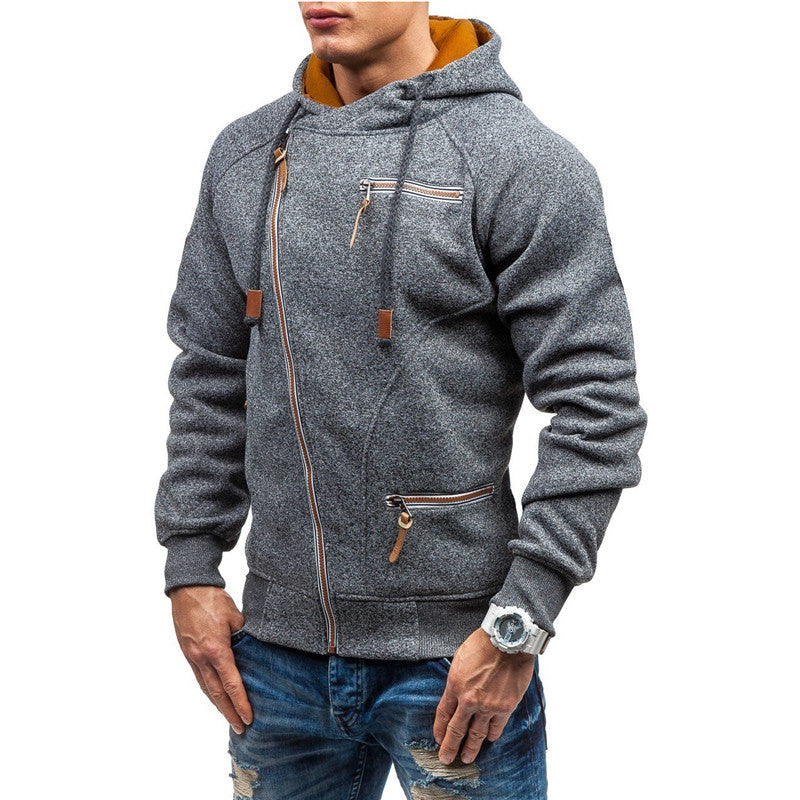 Zulski® Daft Men’s Zip-Up Hoodie