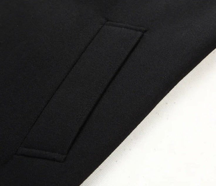 Zulski® S1257 Men’s Plus Size Luxury Wool Overcoat