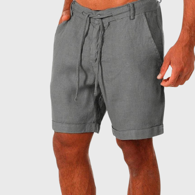 Zulski® S1194 Men’s Linen Shorts