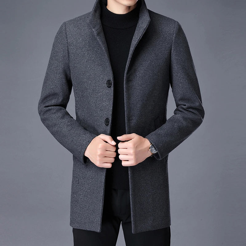 Zulski® S1272 Men’s Trench Coat