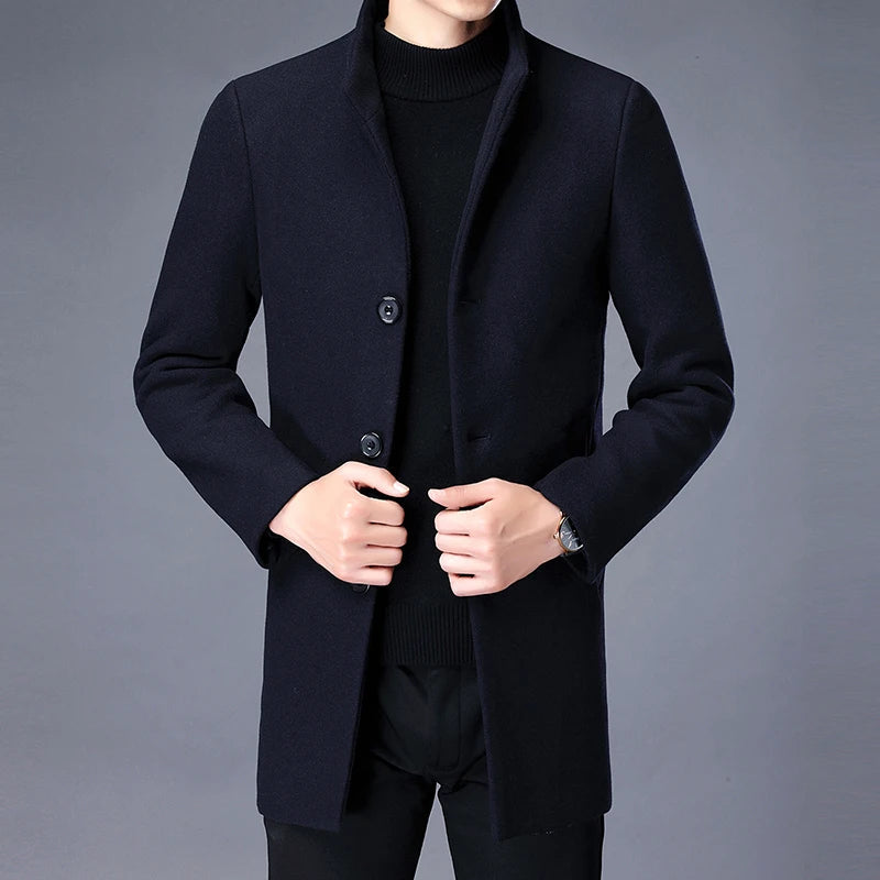 Zulski® S1272 Men’s Trench Coat