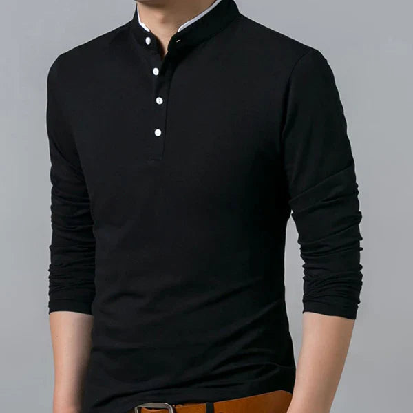 Zulski® Men’s Long Sleeve Shirt – Elegant Fit