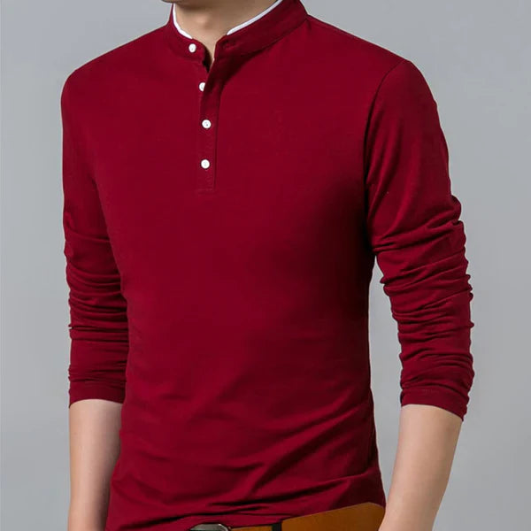 Zulski® Men’s Long Sleeve Shirt – Elegant Fit