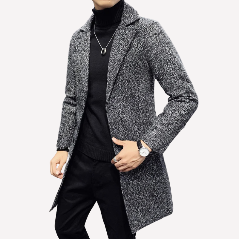 Zulski® Men’s Elegant Brigite Long Overcoat