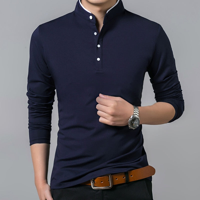 Zulski® Men’s Long Sleeve Shirt – Elegant Fit