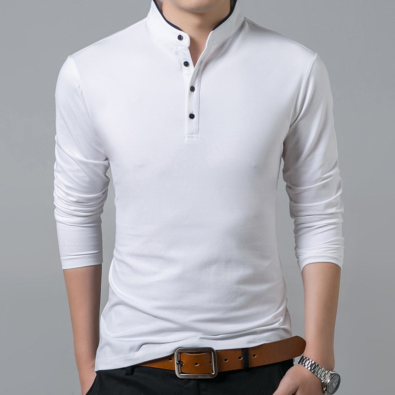 Zulski® Men’s Long Sleeve Shirt – Elegant Fit
