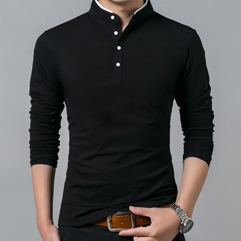 Zulski® Men’s Long Sleeve Shirt – Elegant Fit