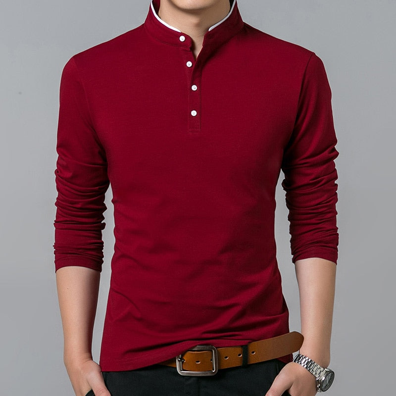 Zulski® Men’s Long Sleeve Shirt – Elegant Fit