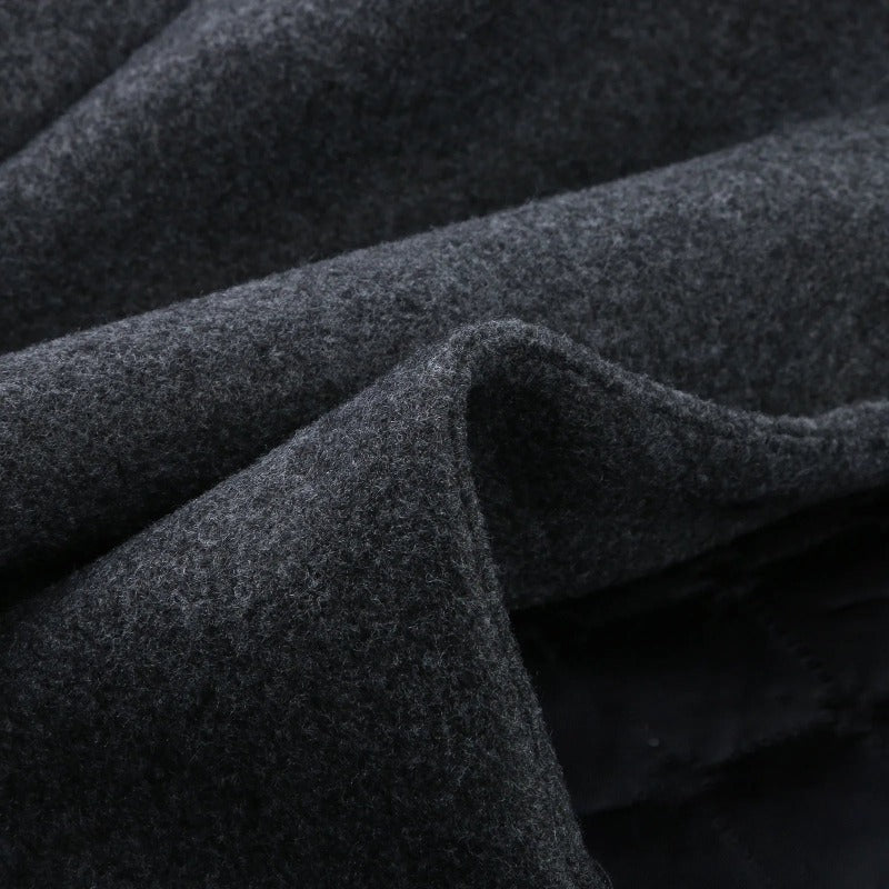 Zulski® S1264 Men’s Luxury Wool Overcoat